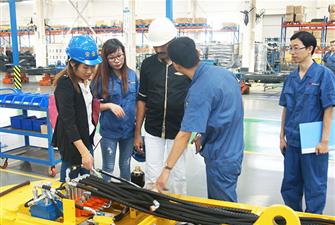 Indian Customer Visited Wolwa Group