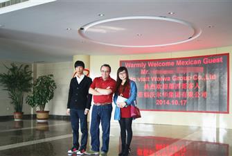 Mexican Customers Visited Wolwa Group