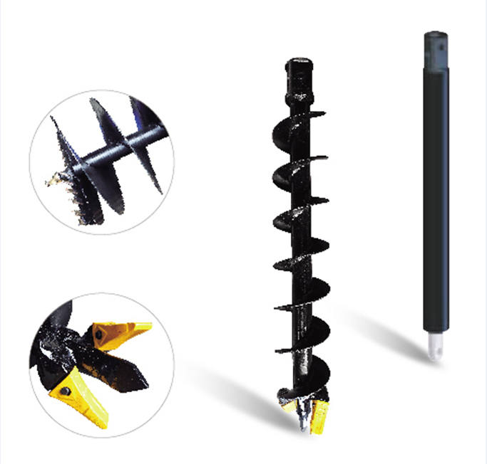 Spiral drilling machine