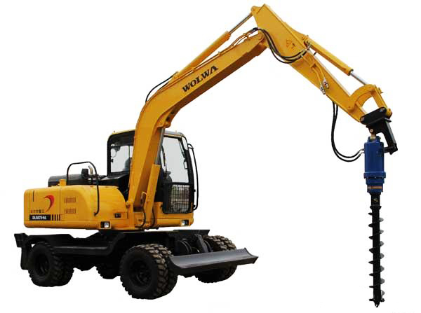 Spiral drilling machine