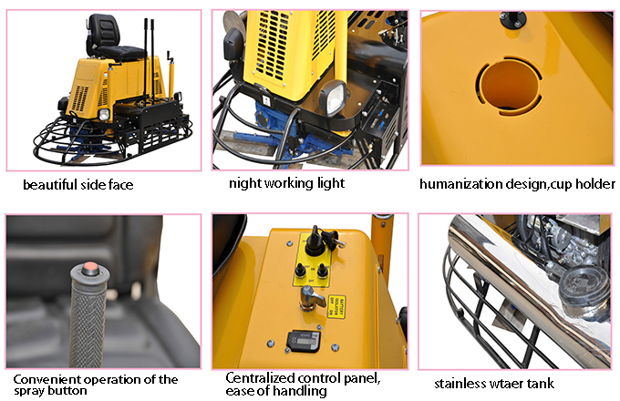 ride on concrete power trowel