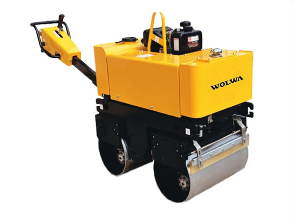 0.84 ton GNYL34AC walk type double wheel  road roller